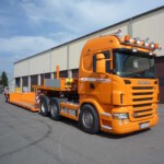 Güterkraftverkehr Tiefladertransporte 2